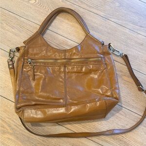 HOBO Tan Leather Shoulder Bag